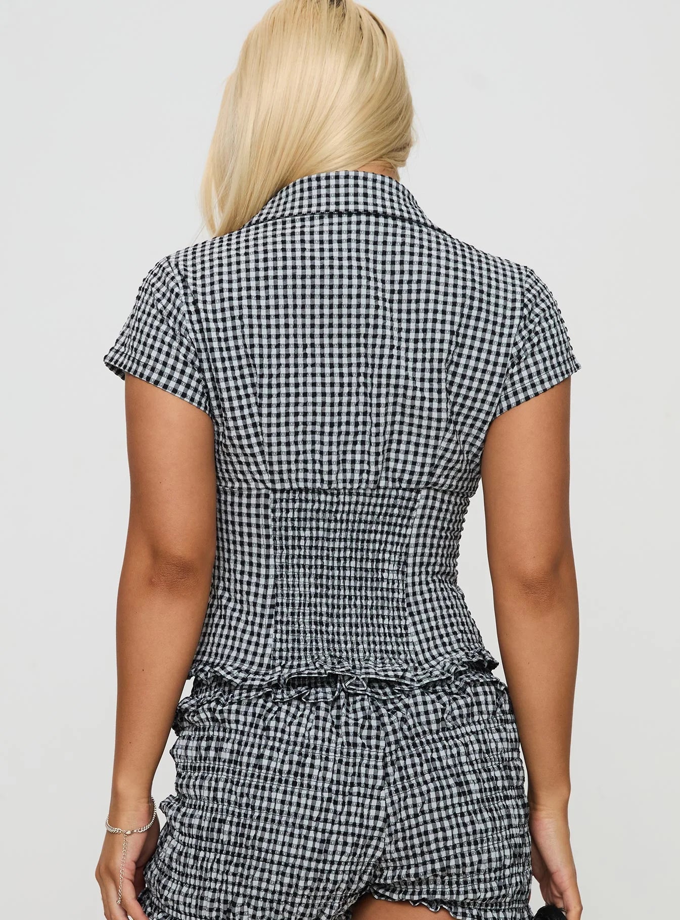 Luz Shirred Top