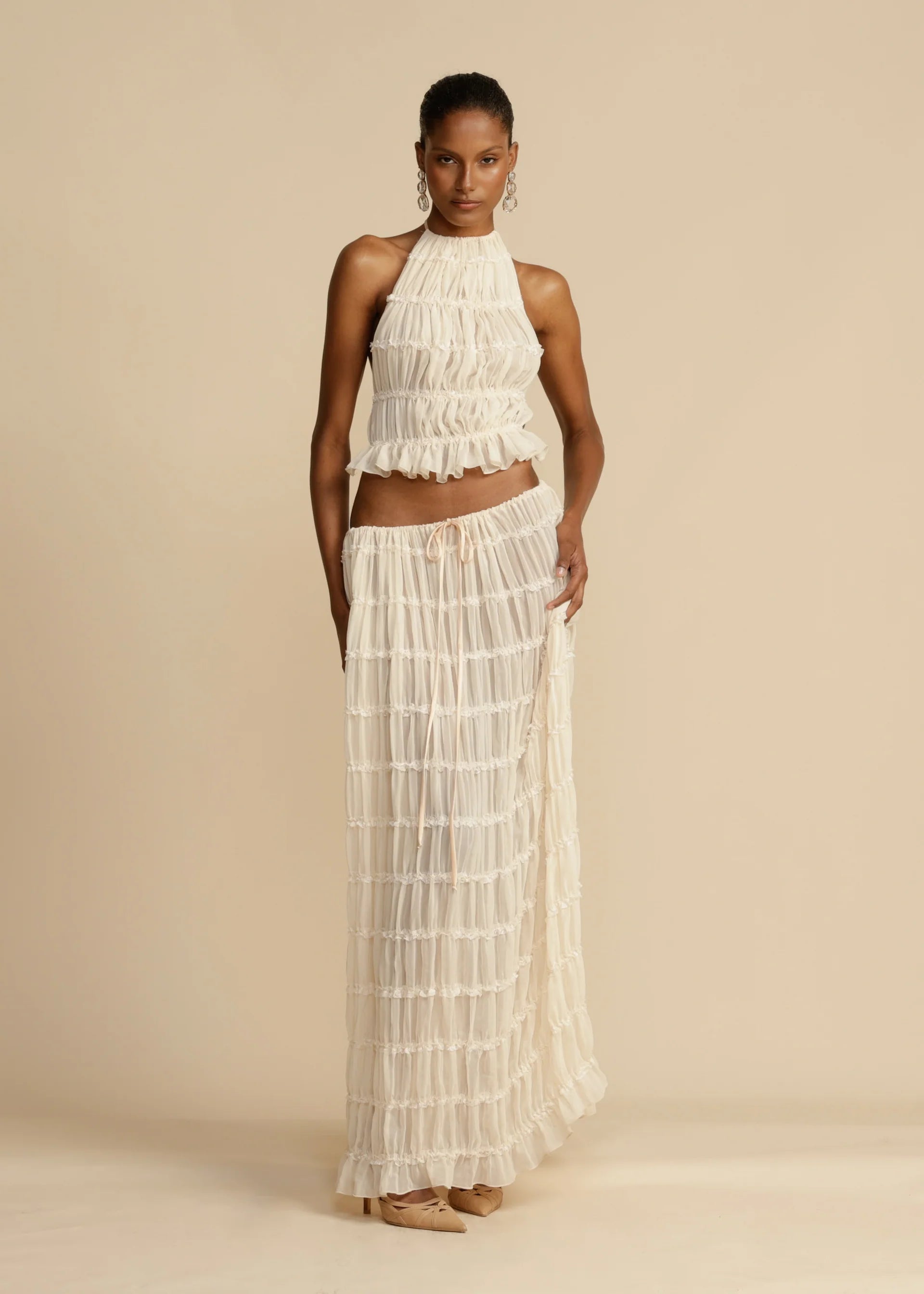 Chloe Top and Skirt Set