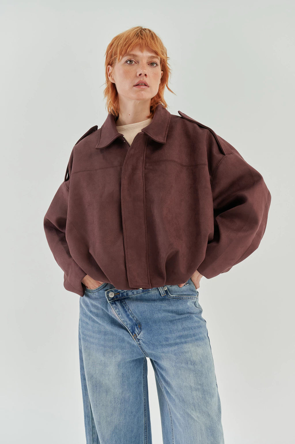 Nadia Suede Jacket