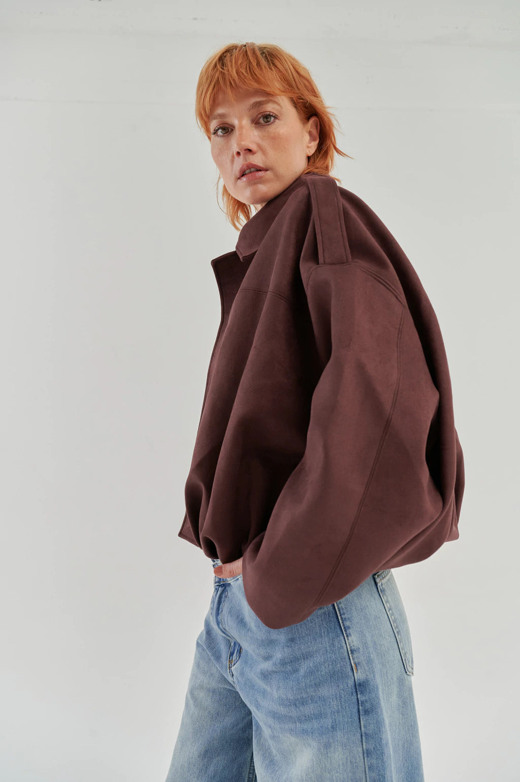 Nadia Suede Jacket