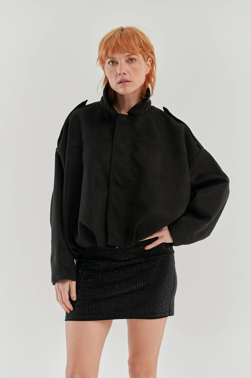Nadia Suede Jacket
