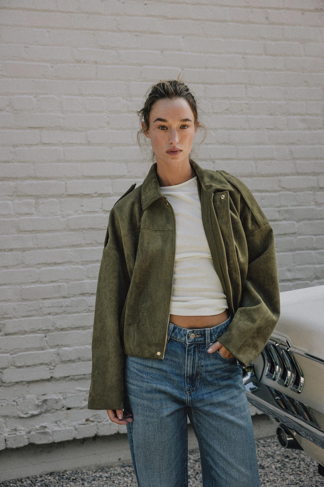 Nadia Suede Jacket