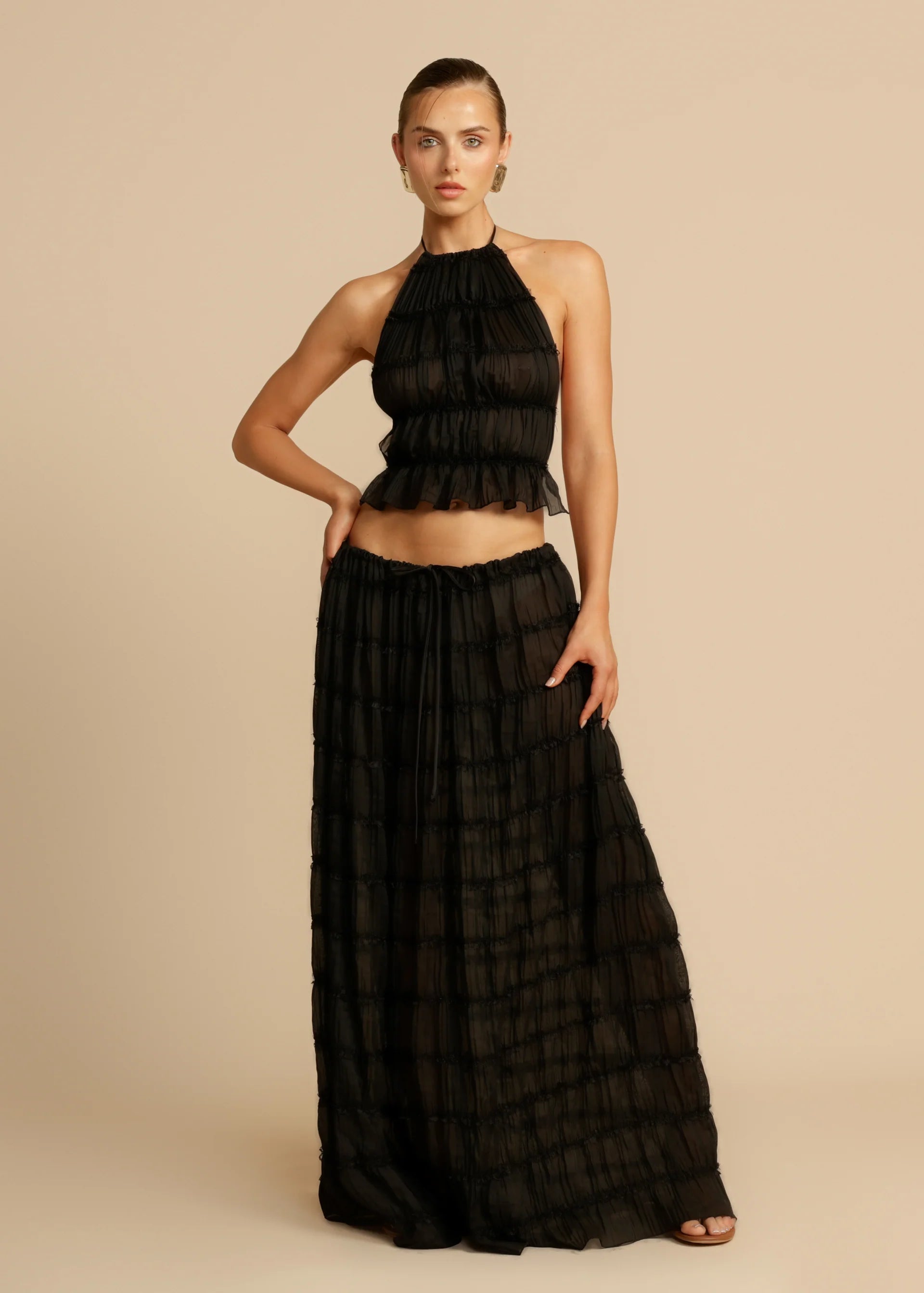Chloe Top and Skirt Set