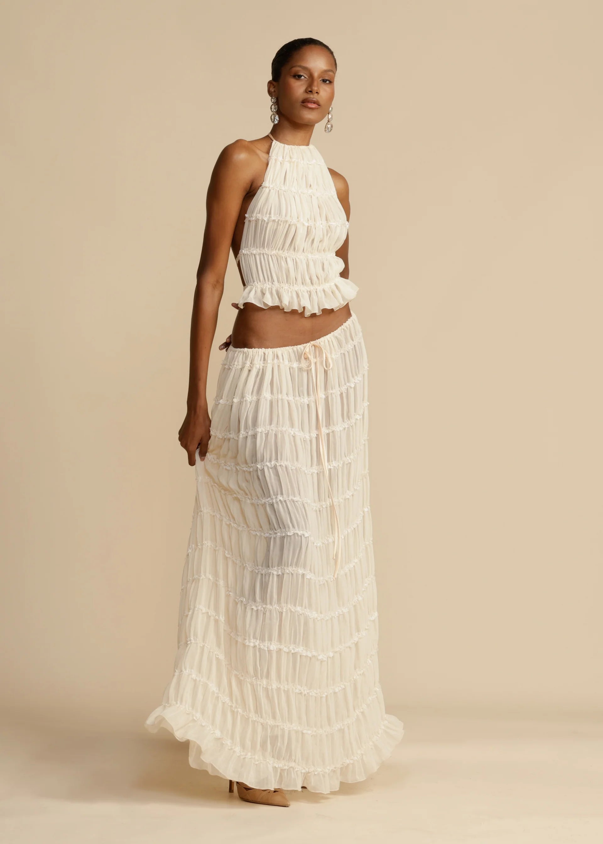 Chloe Top and Skirt Set