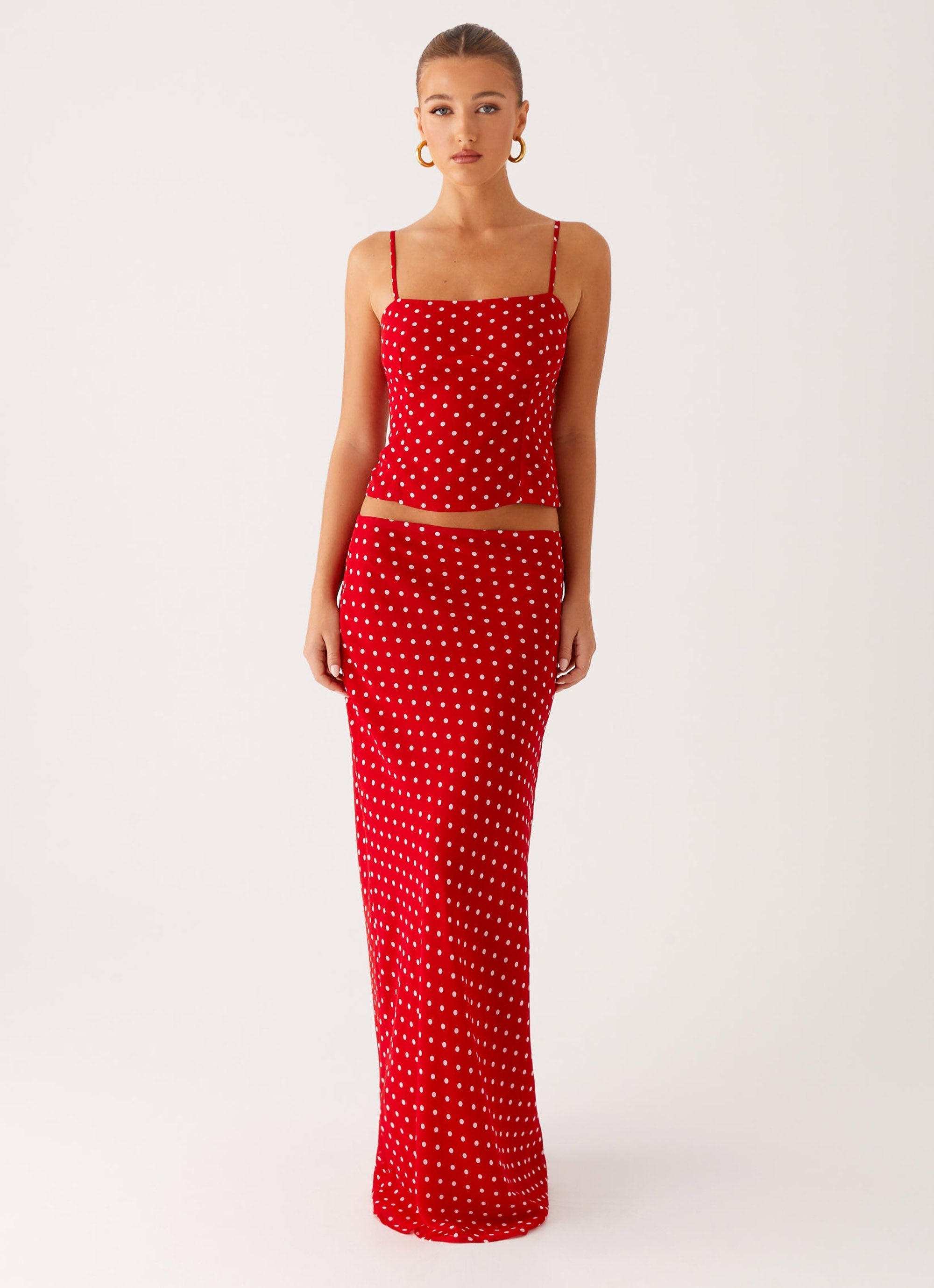 Sandy Polka Dots Top