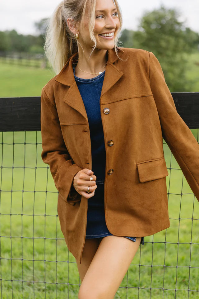 Selma Suede Blazer