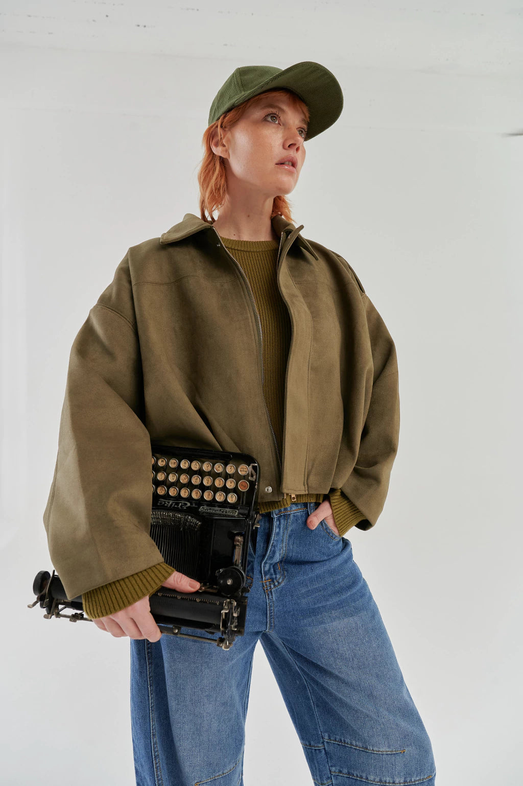 Nadia Suede Jacket
